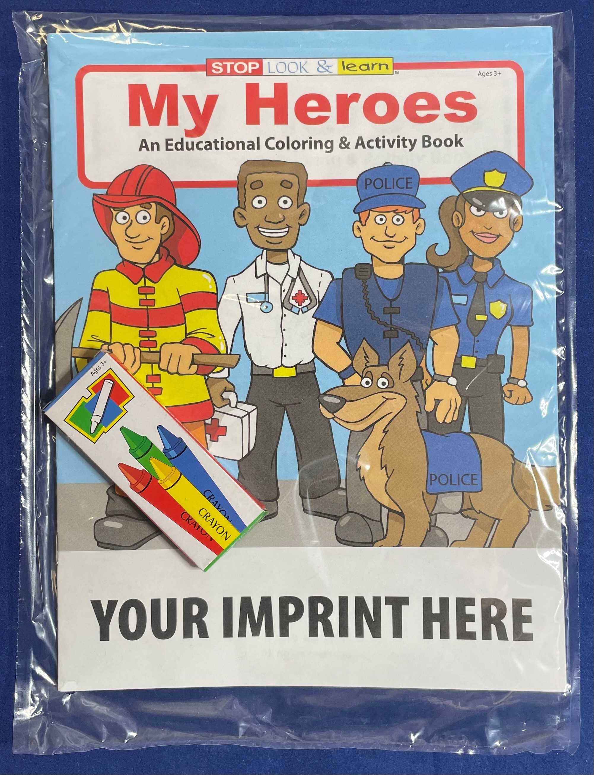 COLORING SET - My Heroes Coloring Book Fun Pack 3