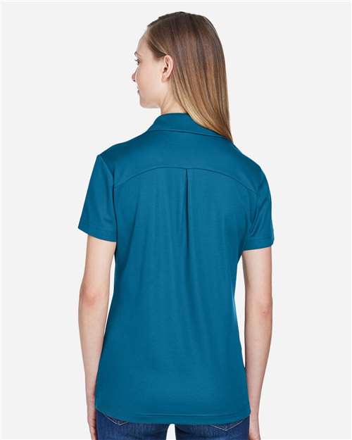 Women's CrownLux Performance® Plaited Polo - DG20W 44