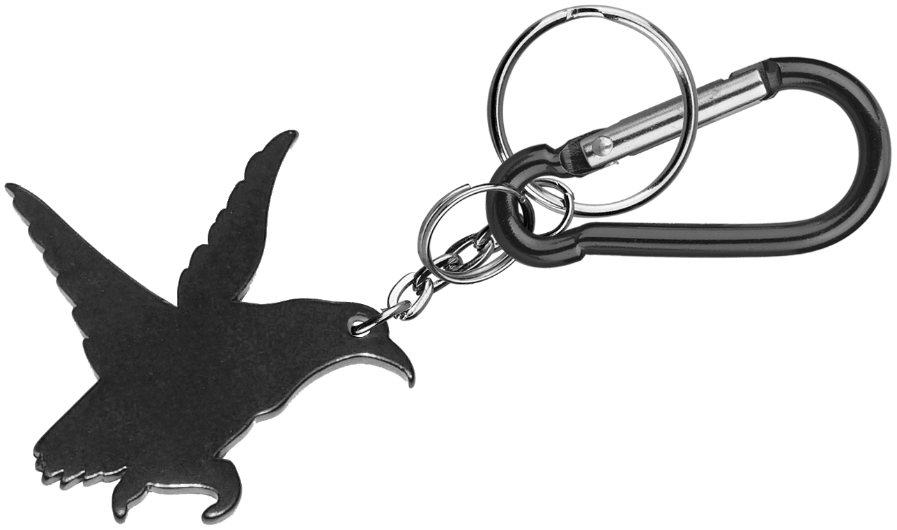 Eagle Shape Bottle Opener Key Chain & Carabiner 2