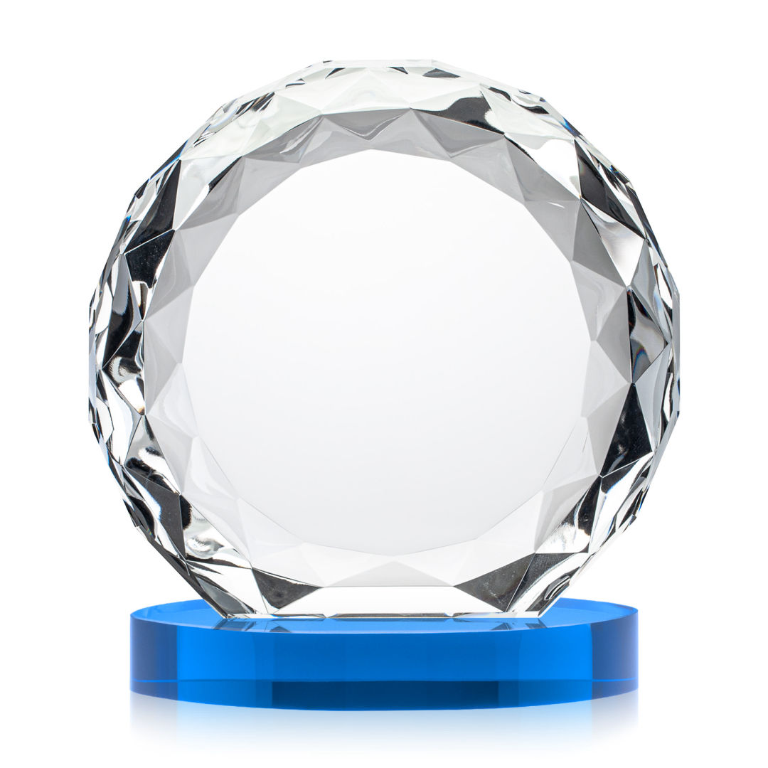 Seville VividPrint™ Award on Alberton Base - Sky Blue 6