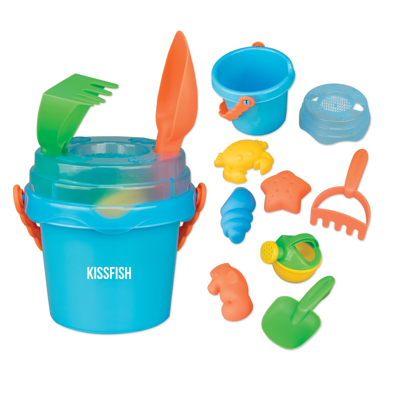 Mini Sand Pail with Toys and Lid 4