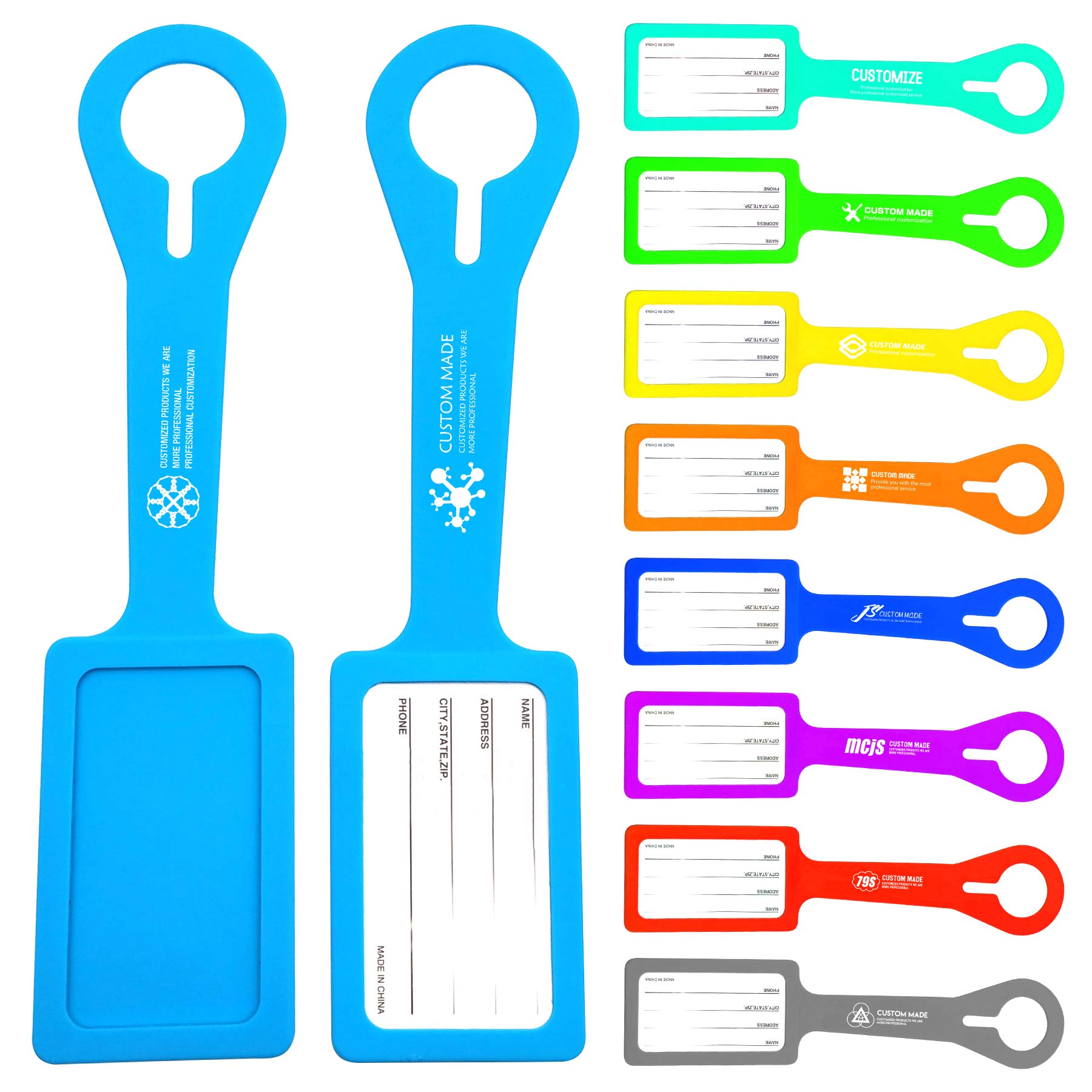 Silicone Luggage Tag 1
