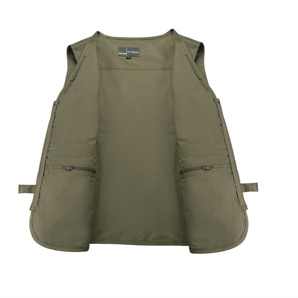 High quality cotton outdoor hiking vest 2