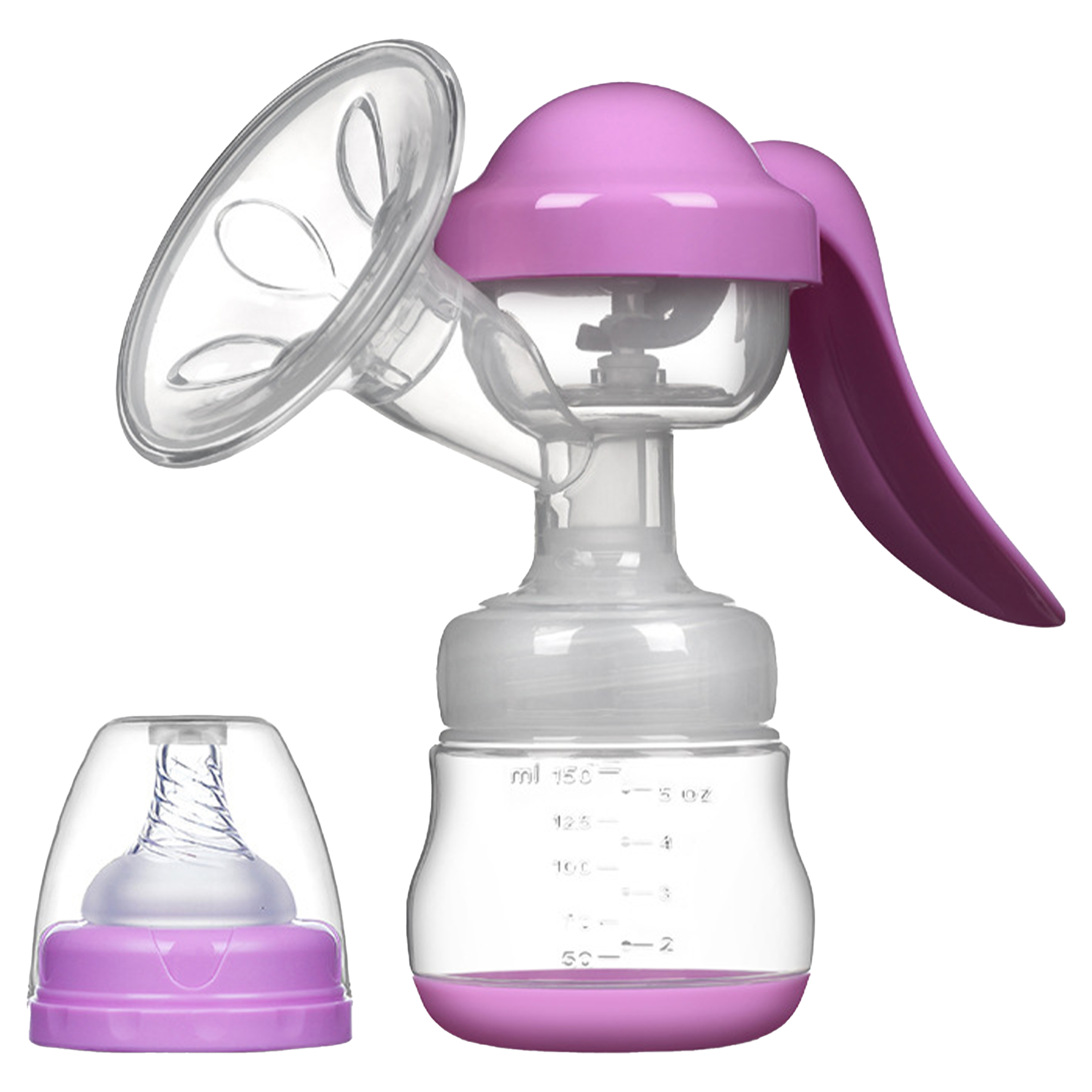 Polypropylene Manual Maternity Breast Pump 5