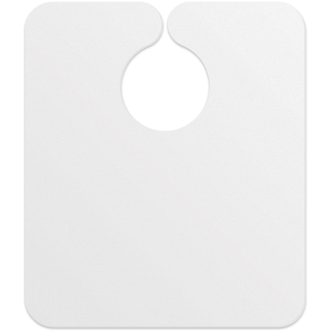 .020 White Gloss Plastic Parking Tag / Permit (3.13"x3.63"), Full Colour 1
