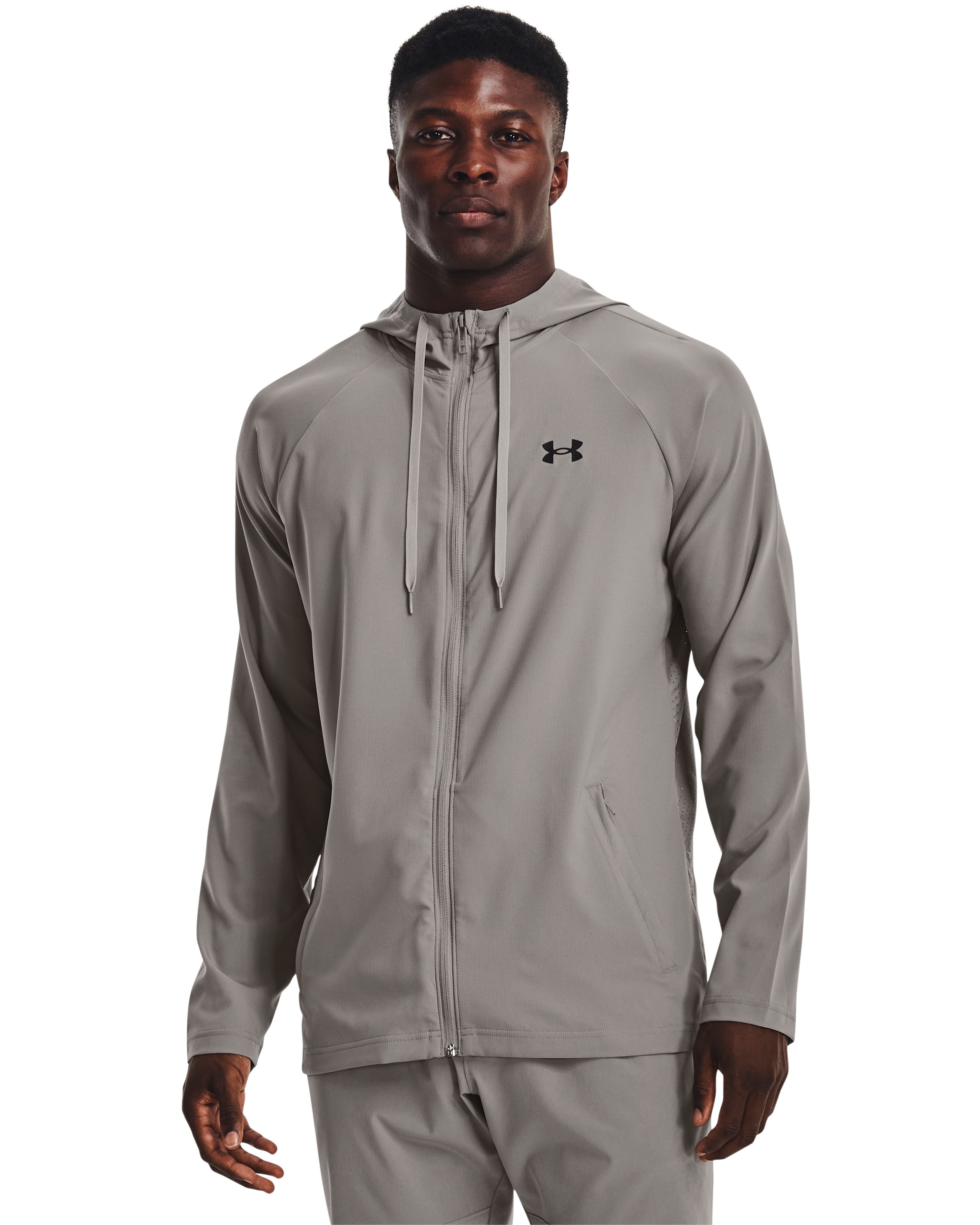 UA Woven Perforated Men's Windbreaker Jacket 4