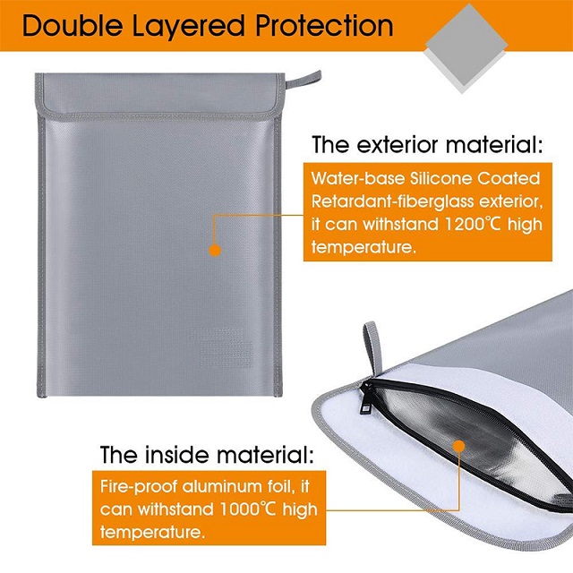 Fire Retardant Document Holder 7