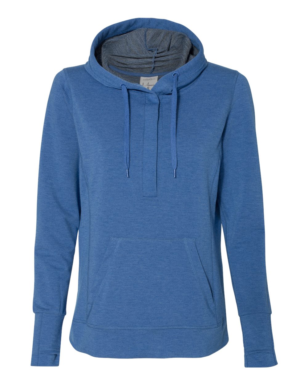 Women's Omega Stretch Snap-Placket Hooded Sweatshirt - 8431 11