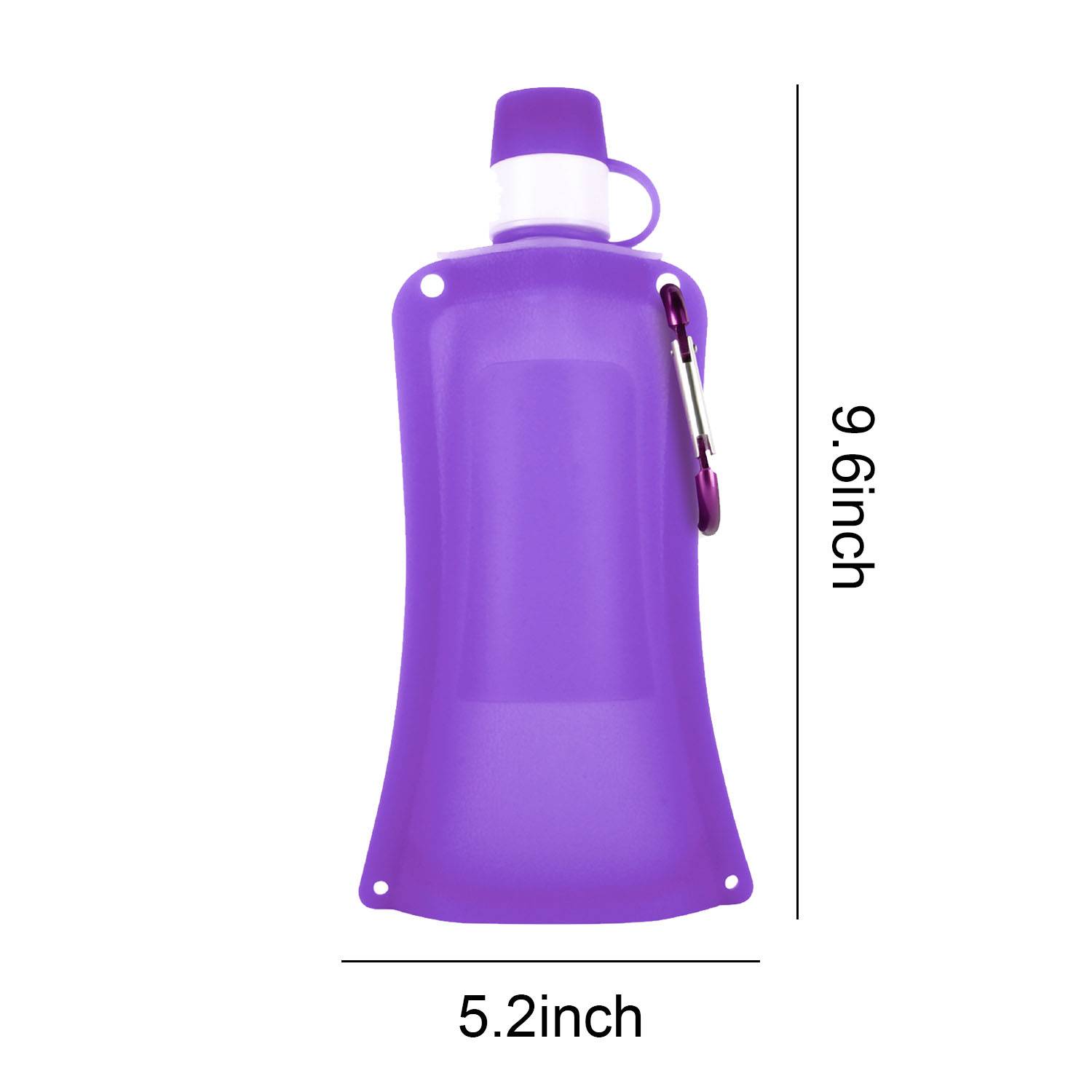 18.5Oz Foldable Water Bottle 4
