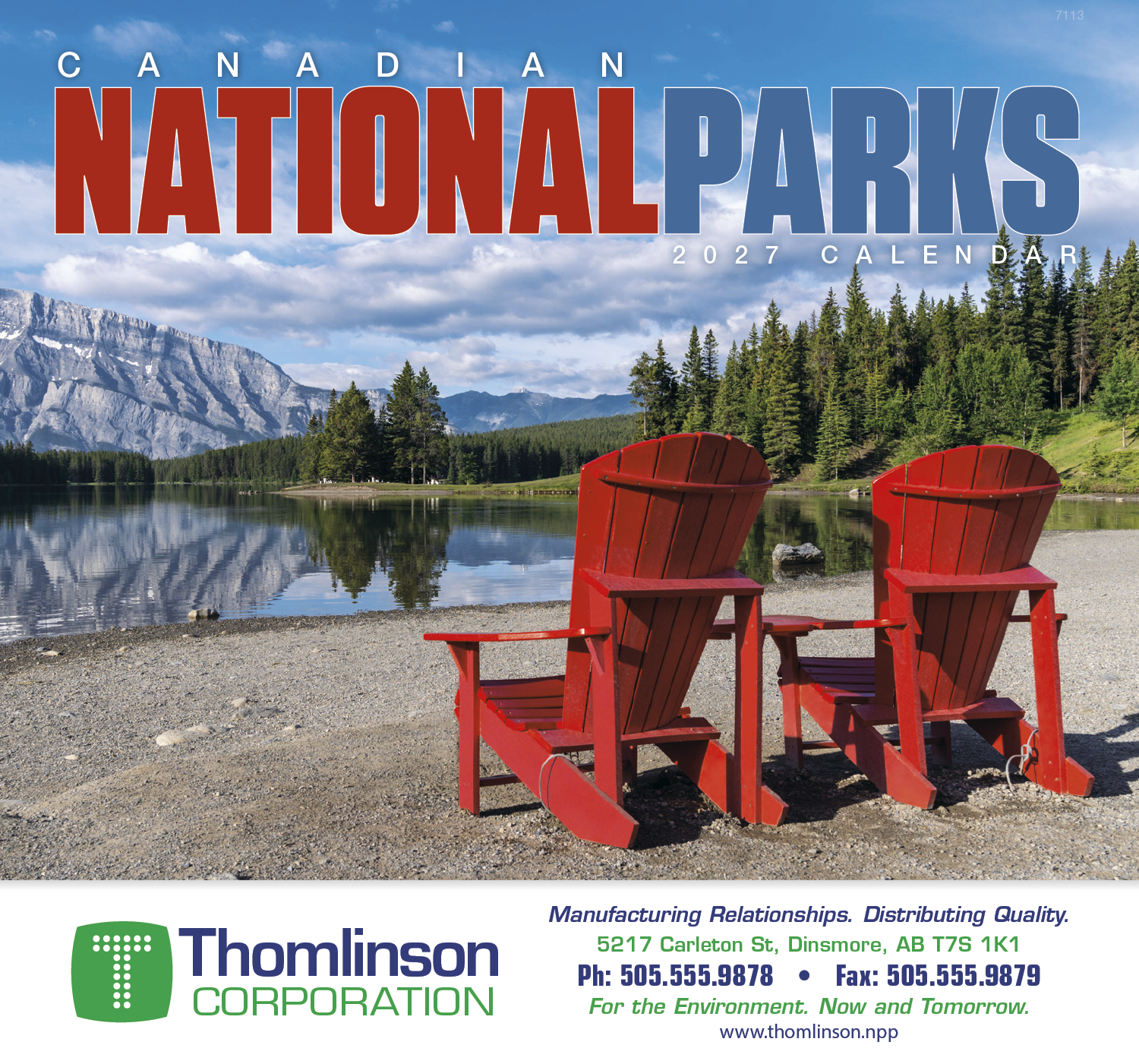 Good Value™ Canadian National Parks - Stapled Calendar 28