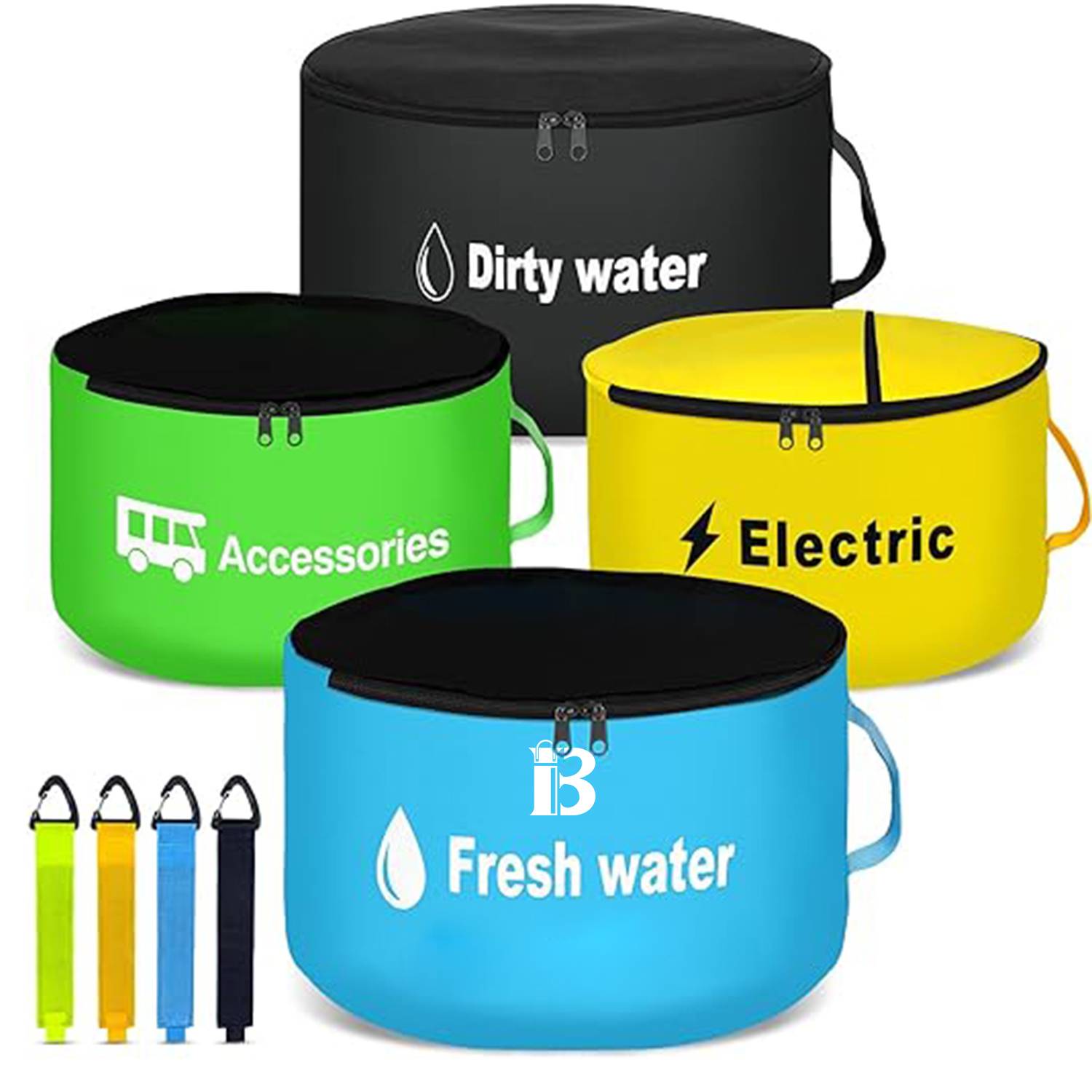 RV Hose And Wire Storage Bag Set 3