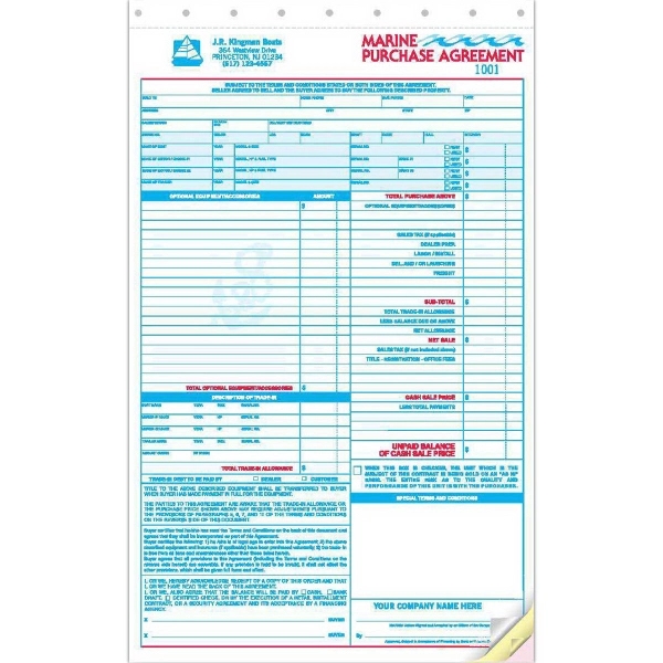 Marine Purchase Agreements 3