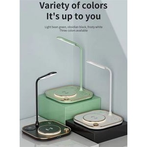 Multi-Functional Led Desk Lamp W/Wireless Charger 4