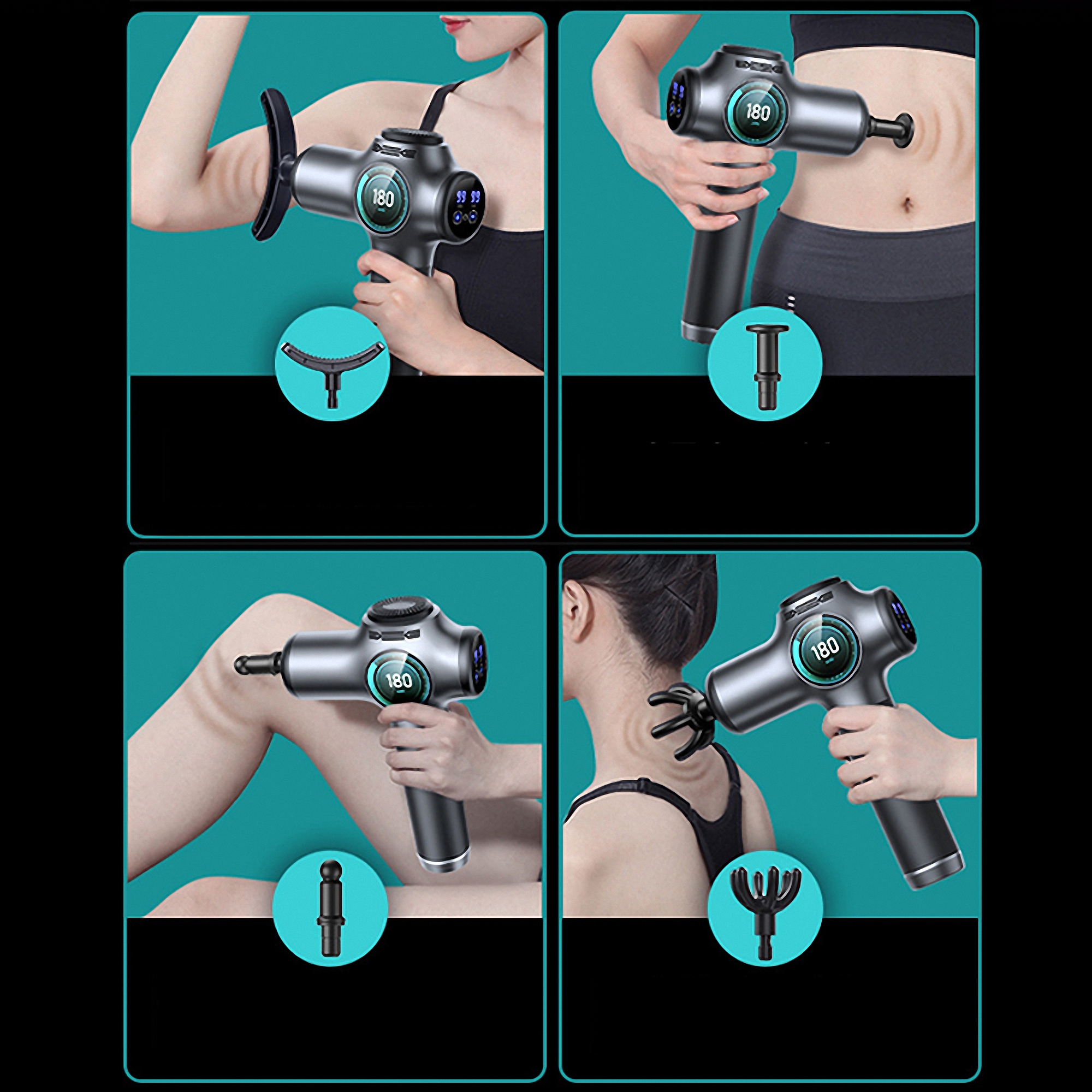 Portable Muscle Massage Gun 2