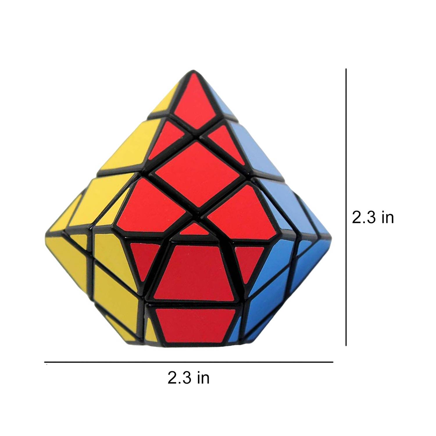Diamond Shape 3x3 Mechanism Puzzle Cube 4