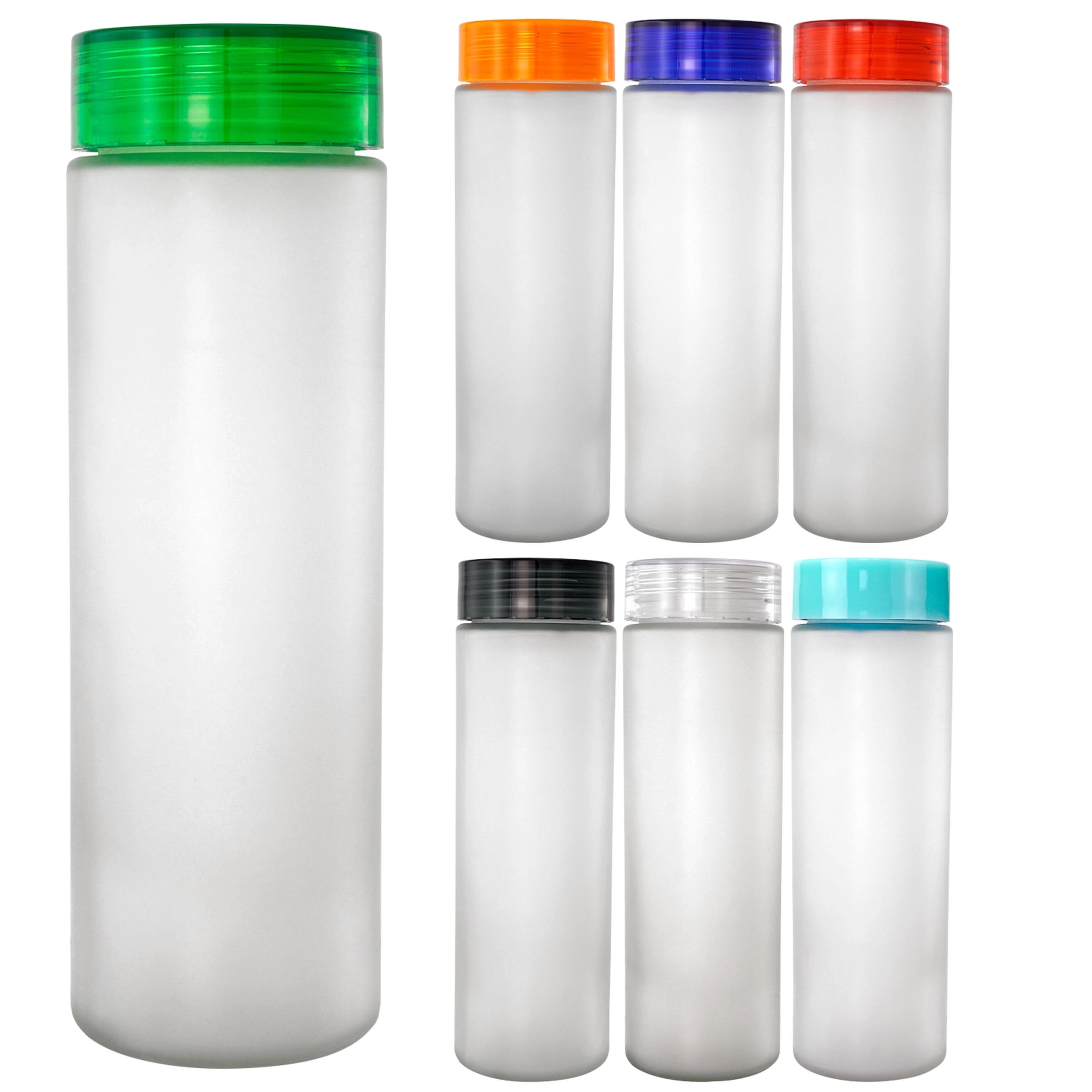 Clear View 22 oz. Frosted Glass Bottle 4