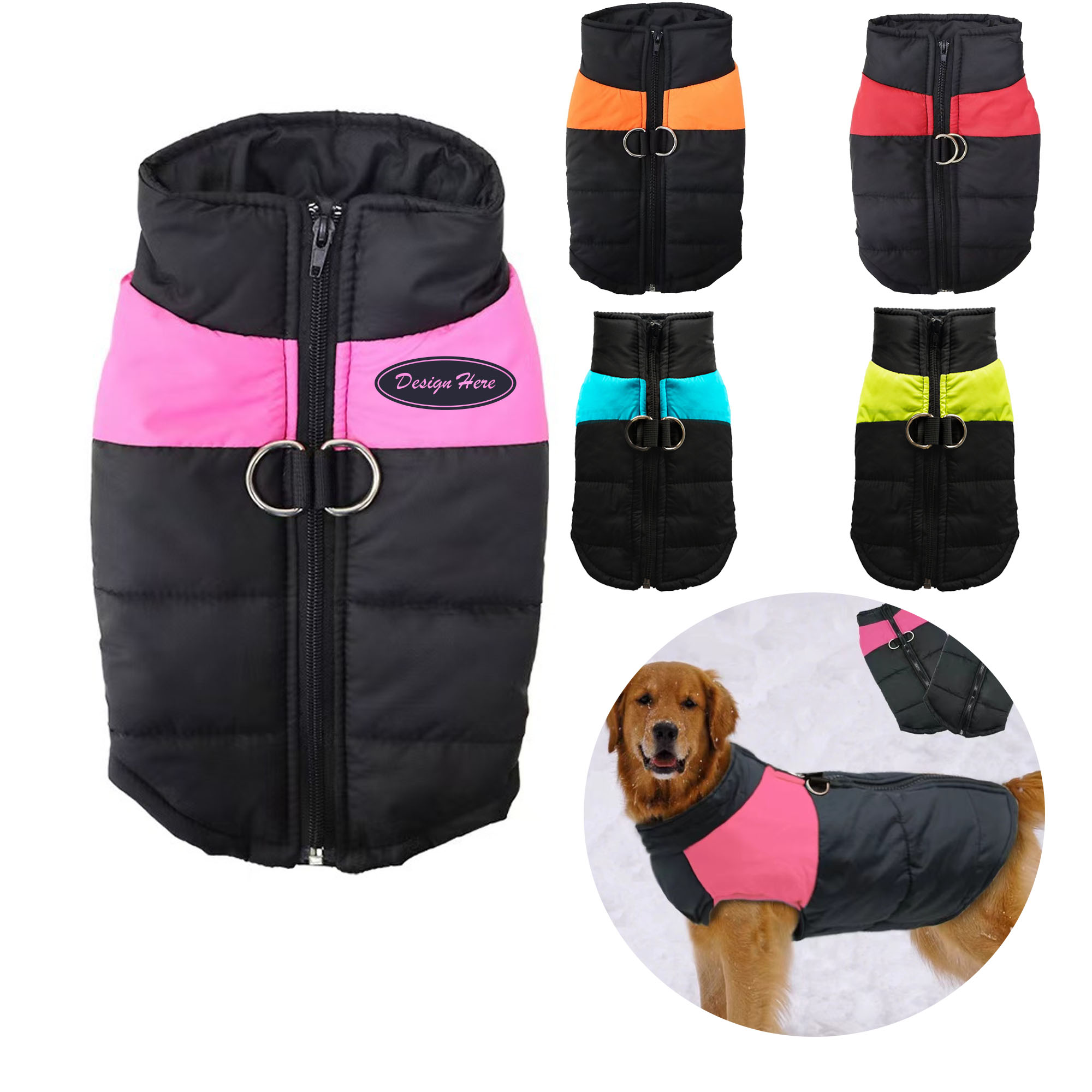 Stylish Dog Winter Jacket for Outdoor Adventures 4