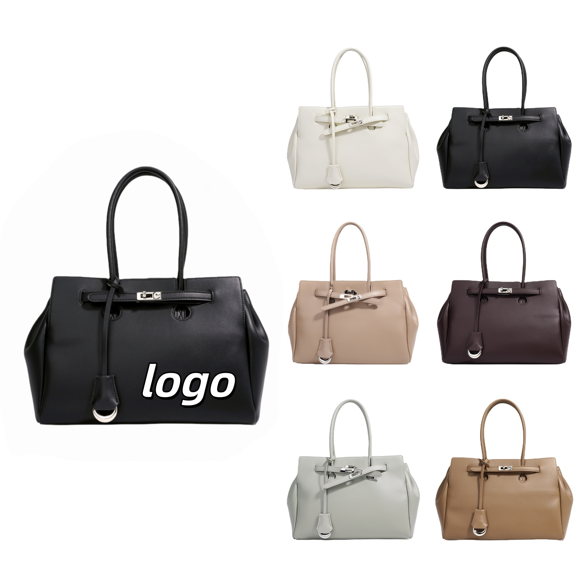 Premium Soft Cowhide Leather Tote 2