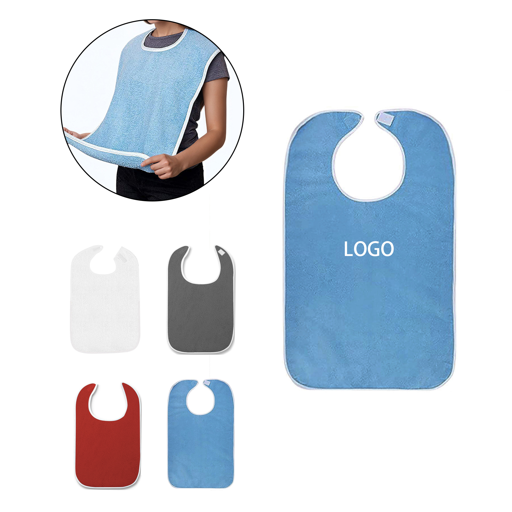 MOQ:20pcs Dri-Feeding Bib 1