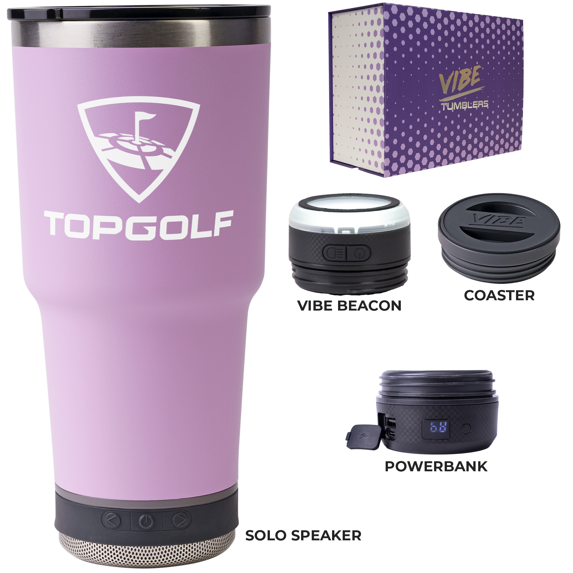 Go Caddy Vibe 28oz Tumbler Kit 7