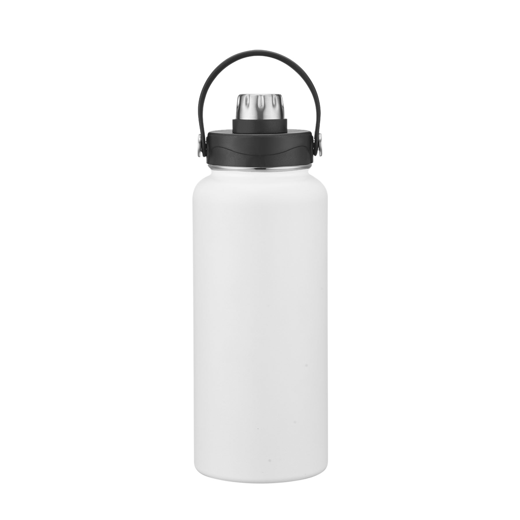 34 oz. Vacuum Handle Water Bottle w/Leak-proof Lid, custom water bottle with logo imprint 5