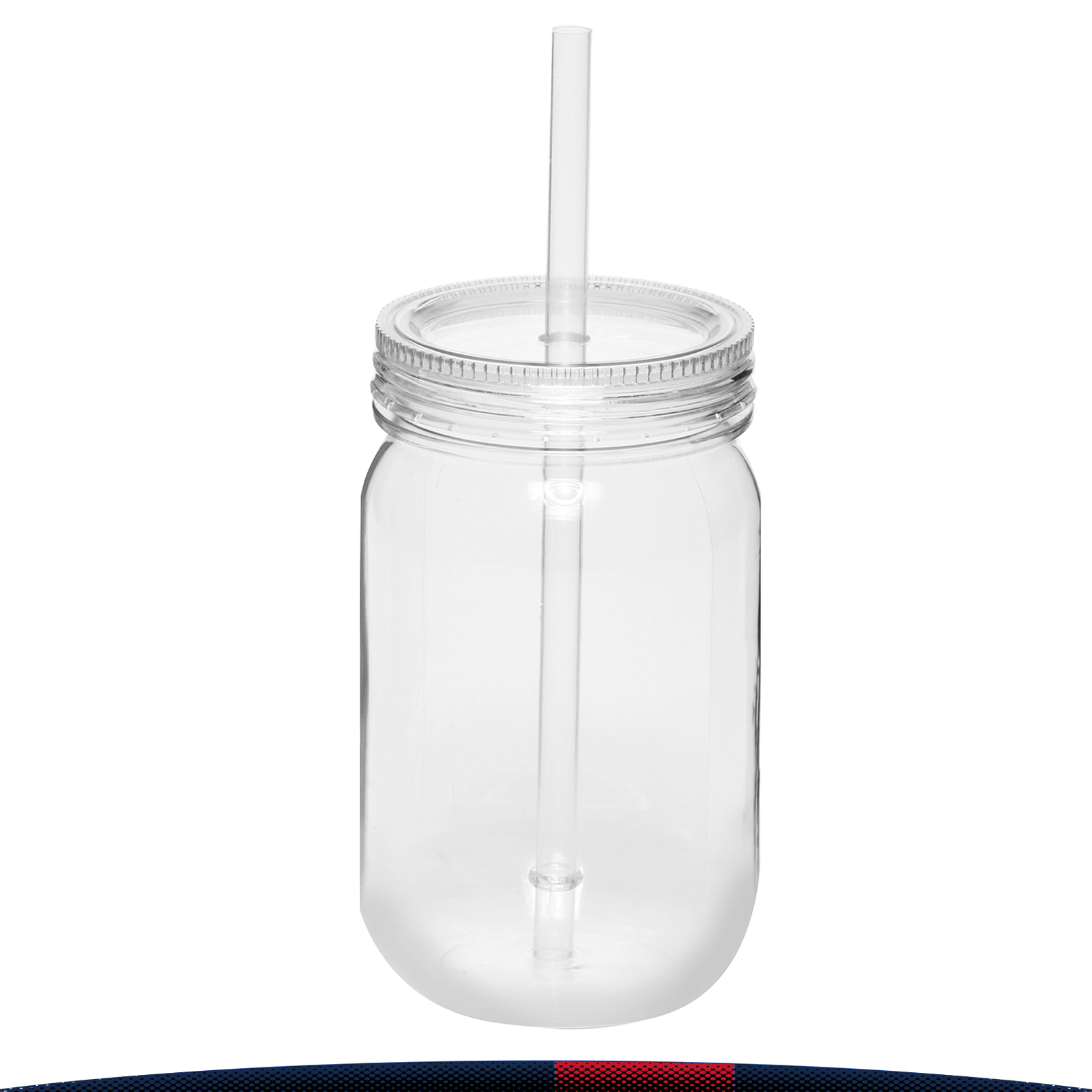 24 oz. Vaya Plastic Mason Jars 4