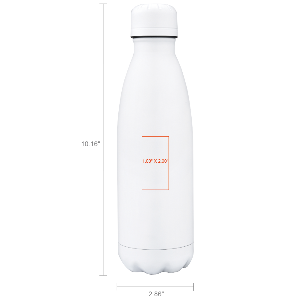 Mugu 17oz Stainless Steel Water Bottle