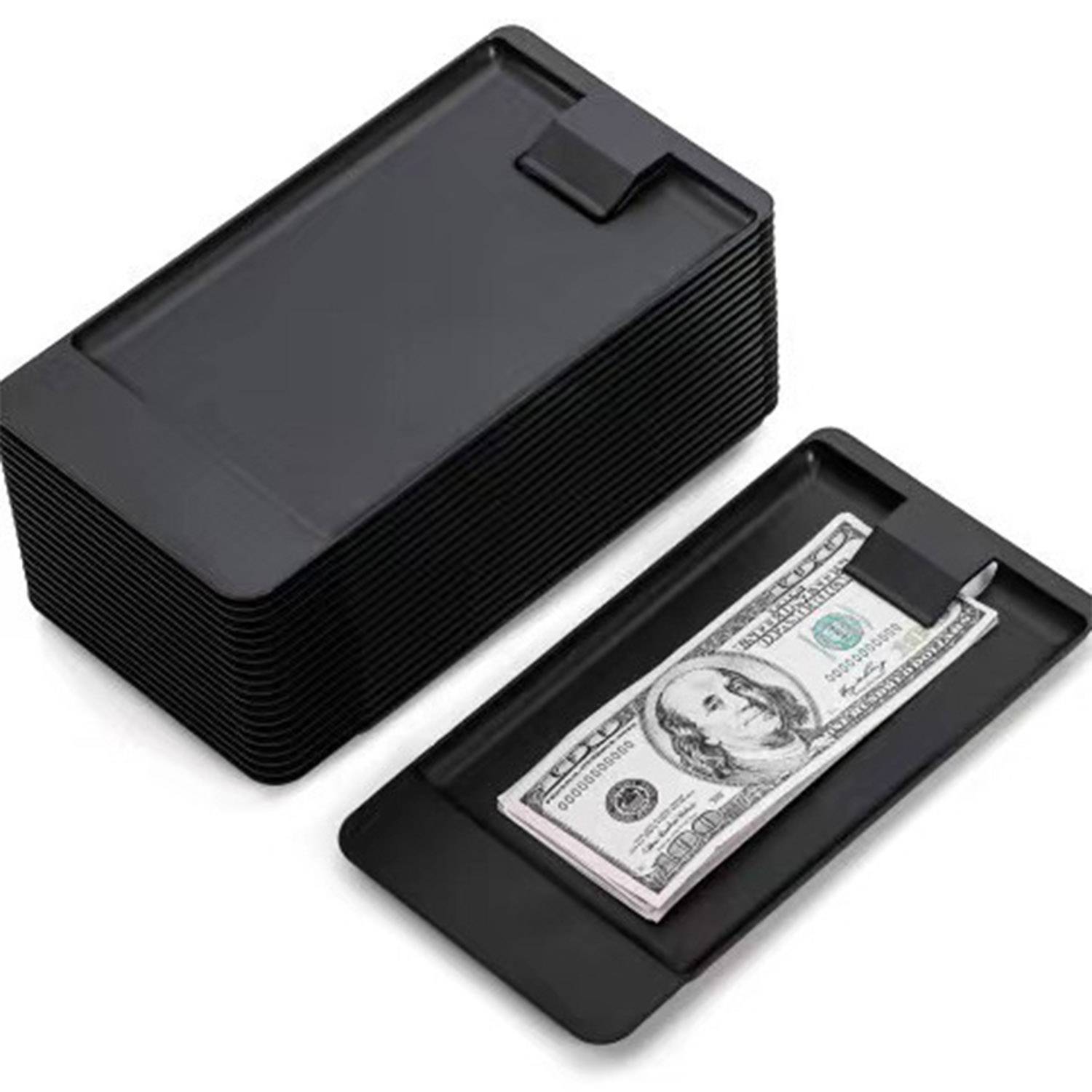 Black Plastic Tip Trays 5