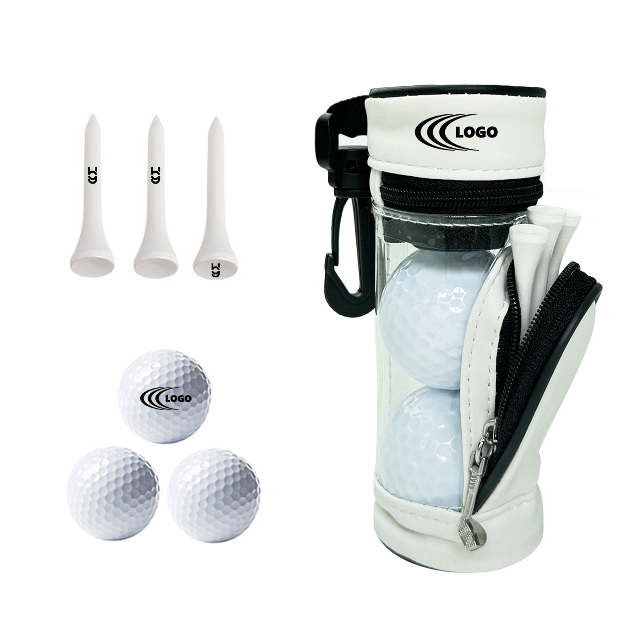 Portable Golf Set With Balls And Tees 2