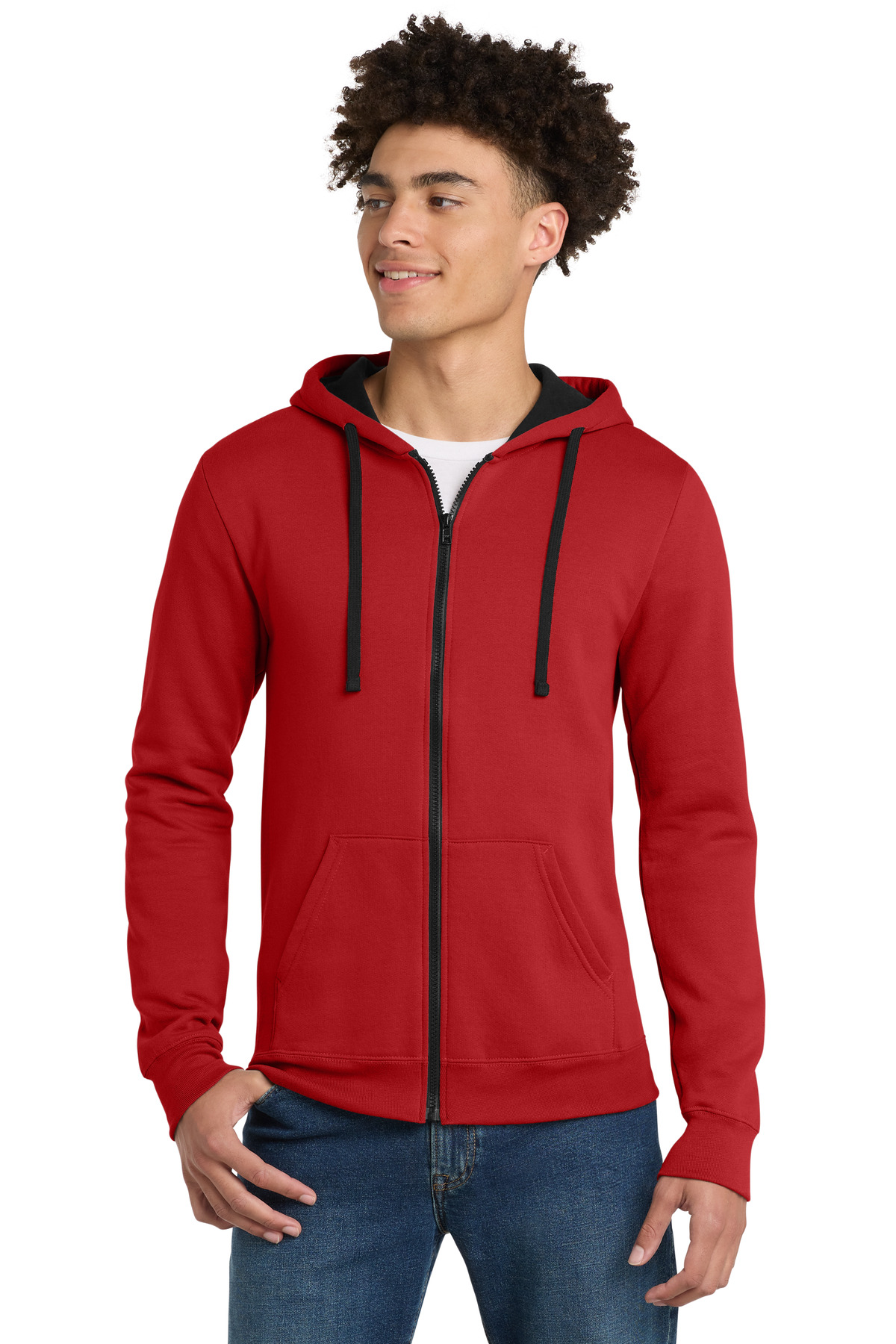 District The Concert Fleece Full-Zip Hoodie. DT800, custom hoodie or sweatshirt with logo imprint 43