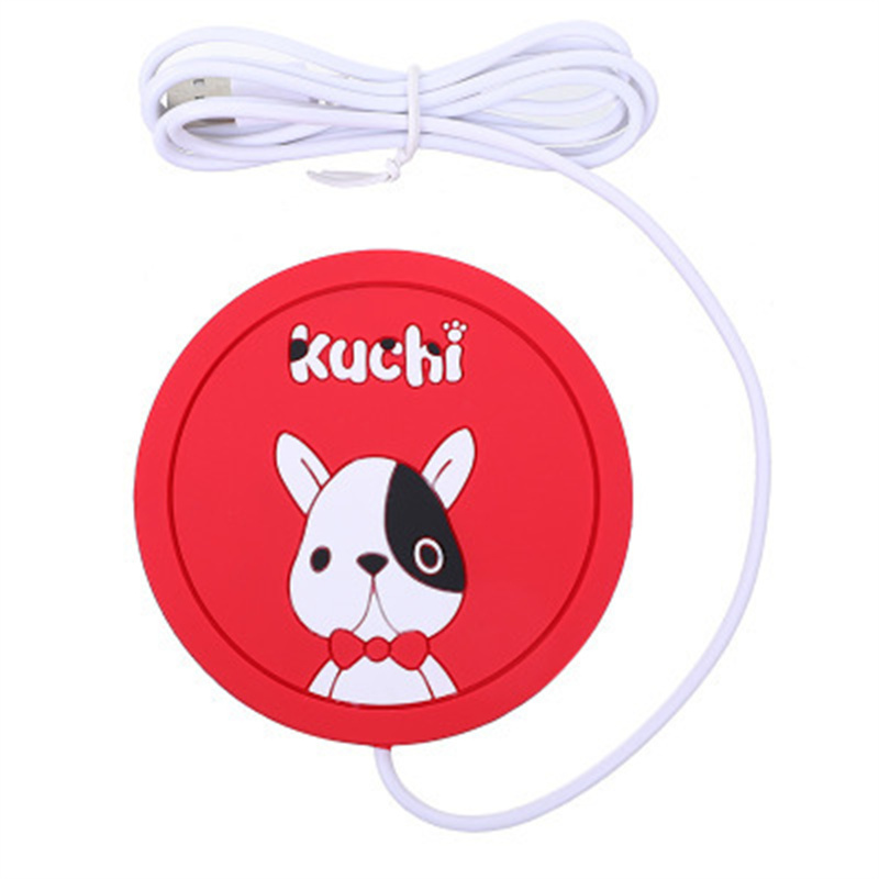 PVC USB Heating Coffee Coaster 4