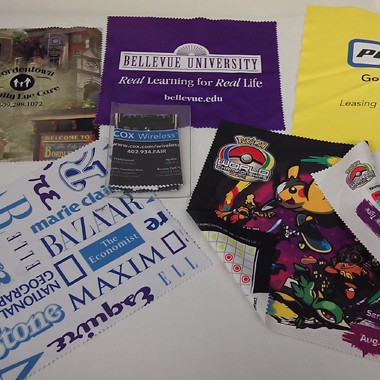 Micro-Fiber Cleaning Cloths (4Color Process Digital Sublimation Imprint) 1