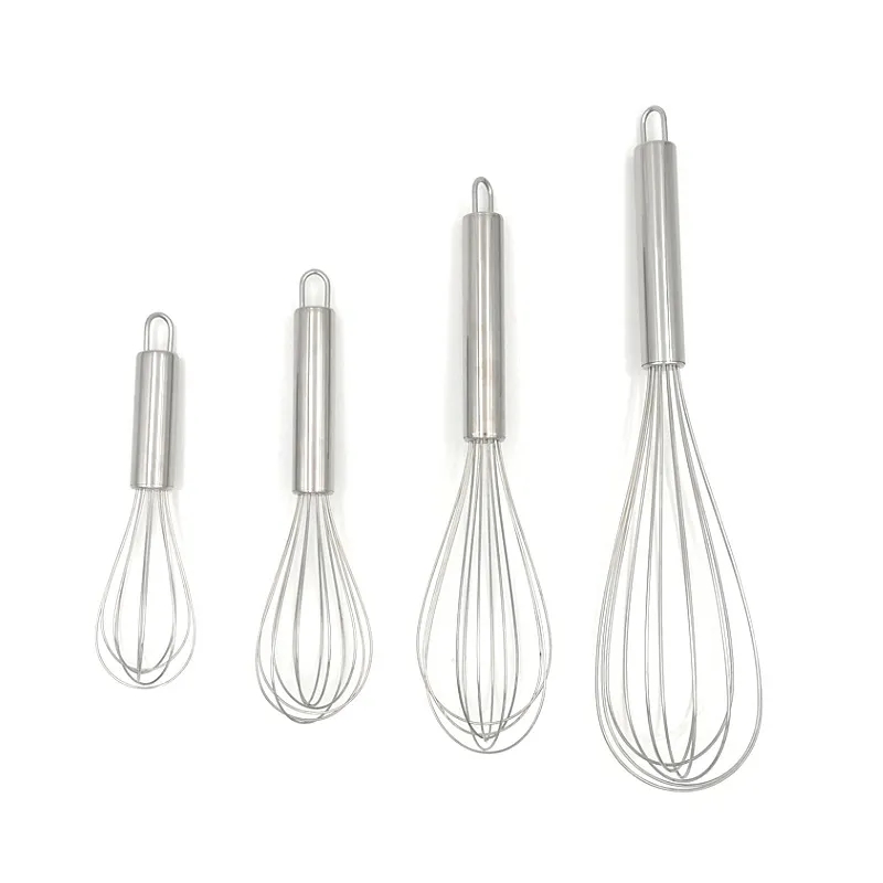 8 Inches Stainless Steel Egg Whiskteel Whisk 5