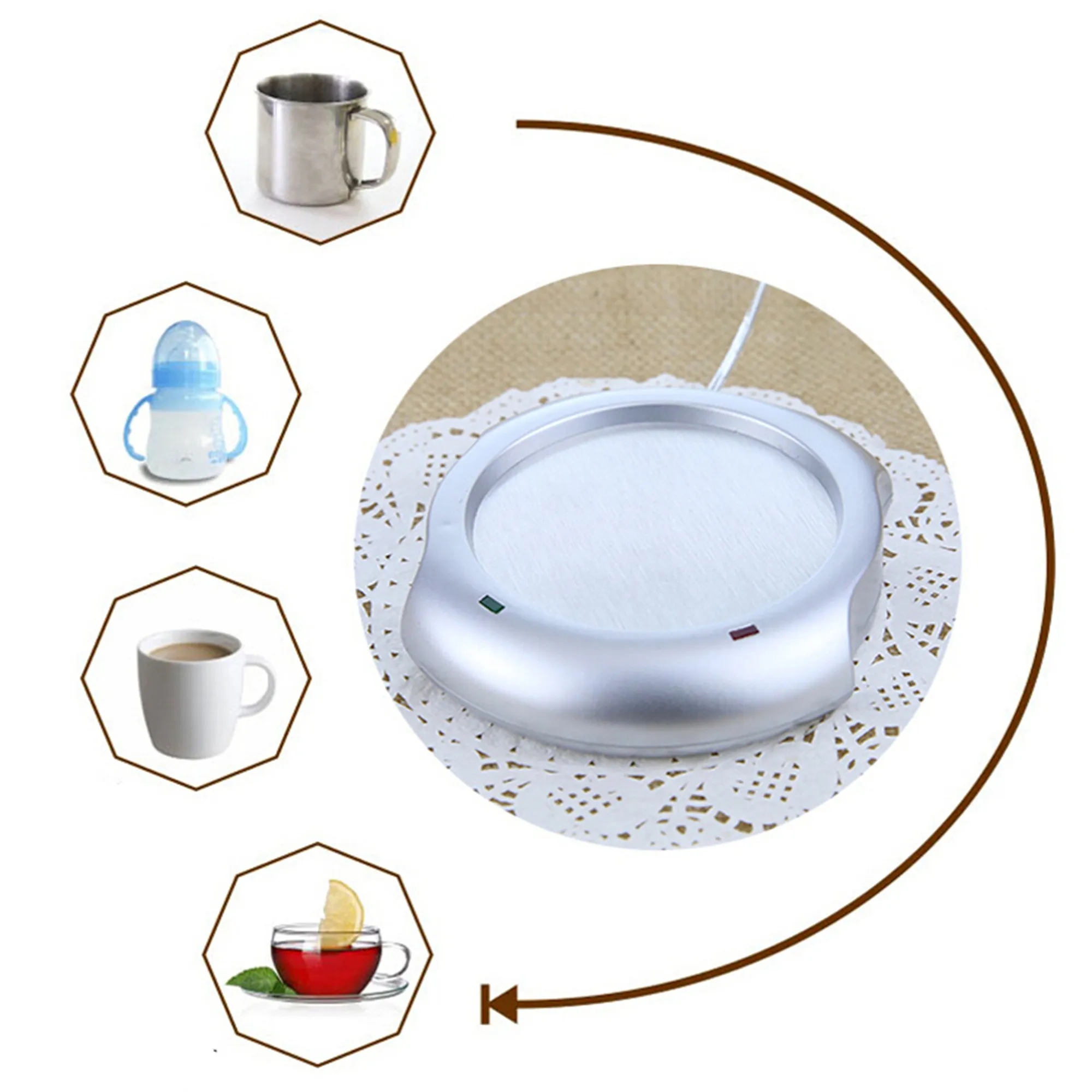 Usb Cup Warmer Hub 5