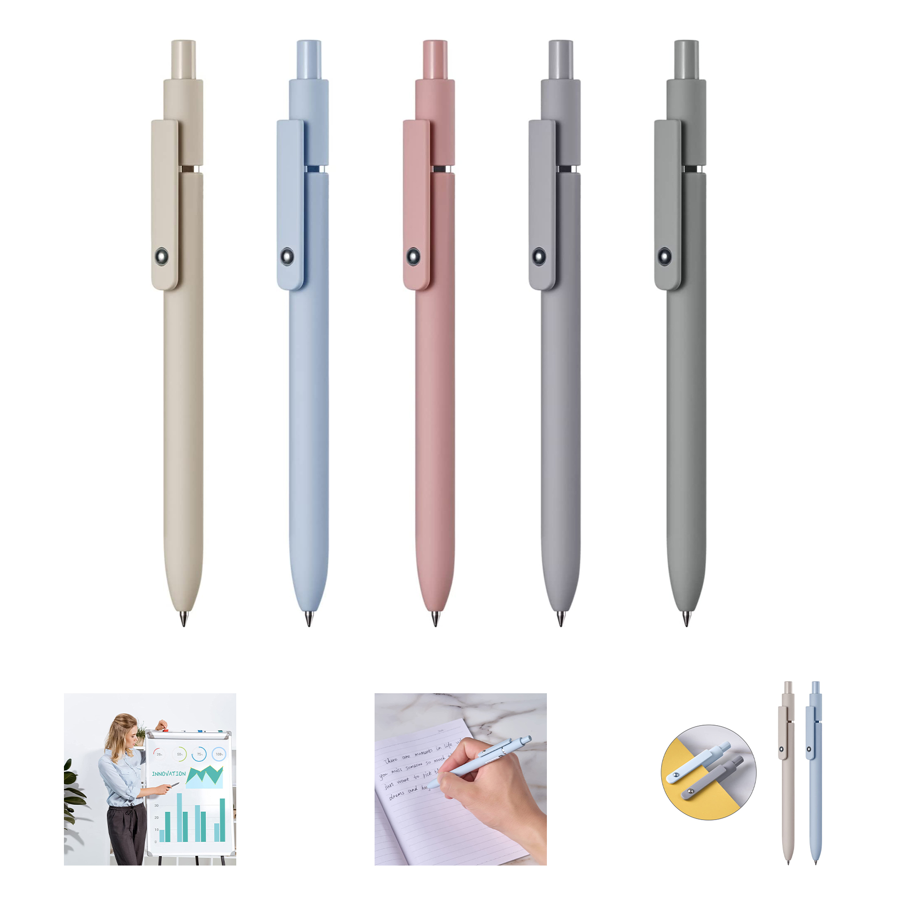 Retractable Neutral Pen 1