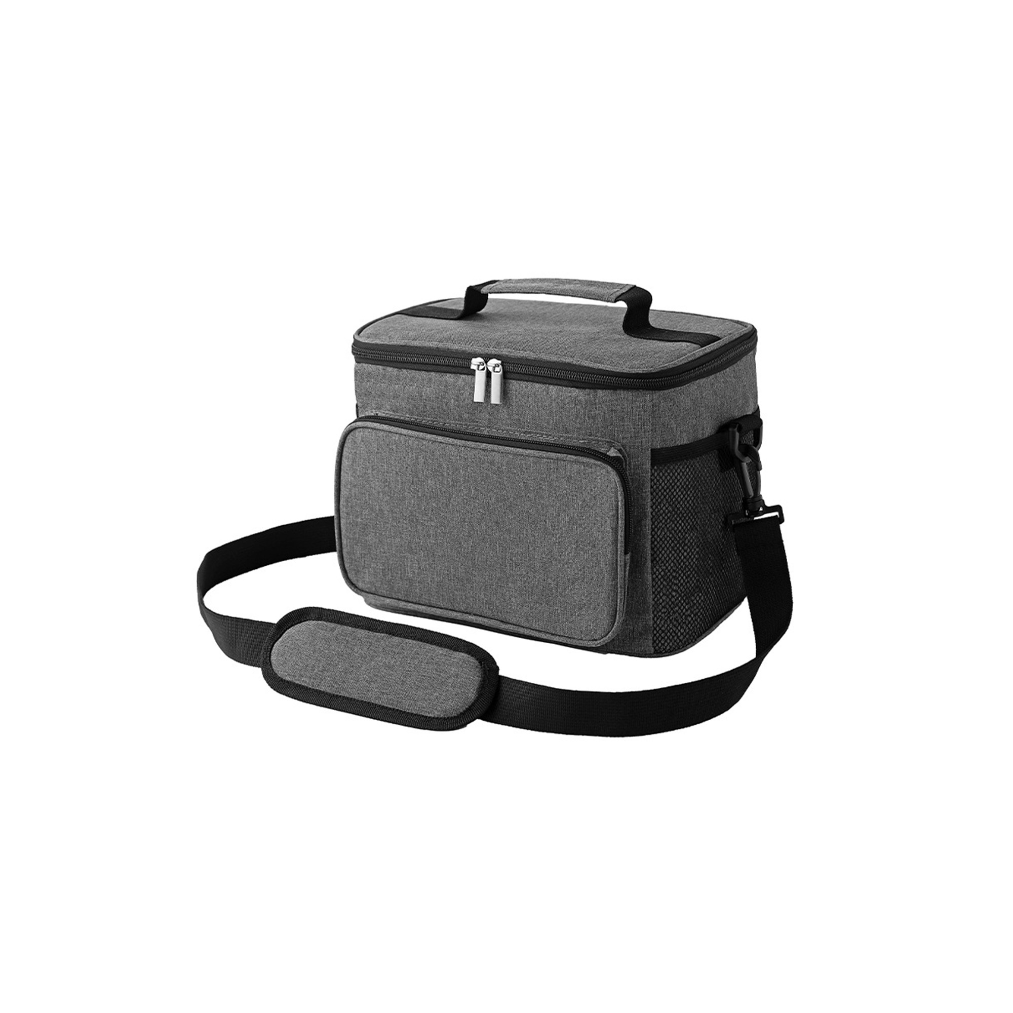 Portable Lunch Cooler with Mesh Pocket 4