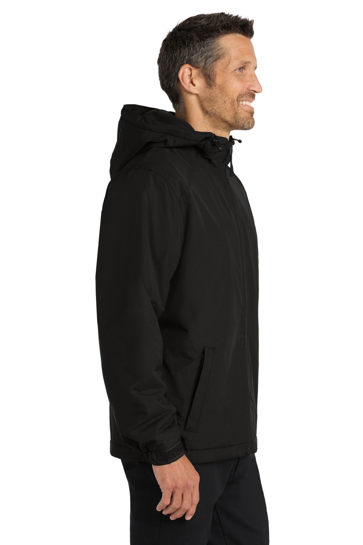 Port Authority Hooded Charger Jacket. J327 19