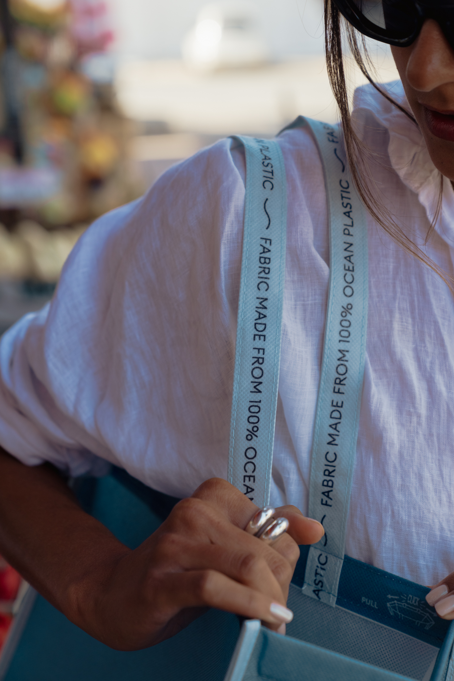 Out of the Ocean® Reusable Large Shopper with Click N' Stay® 71