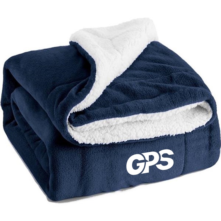 Thick Sherpa Throw Blanket 2
