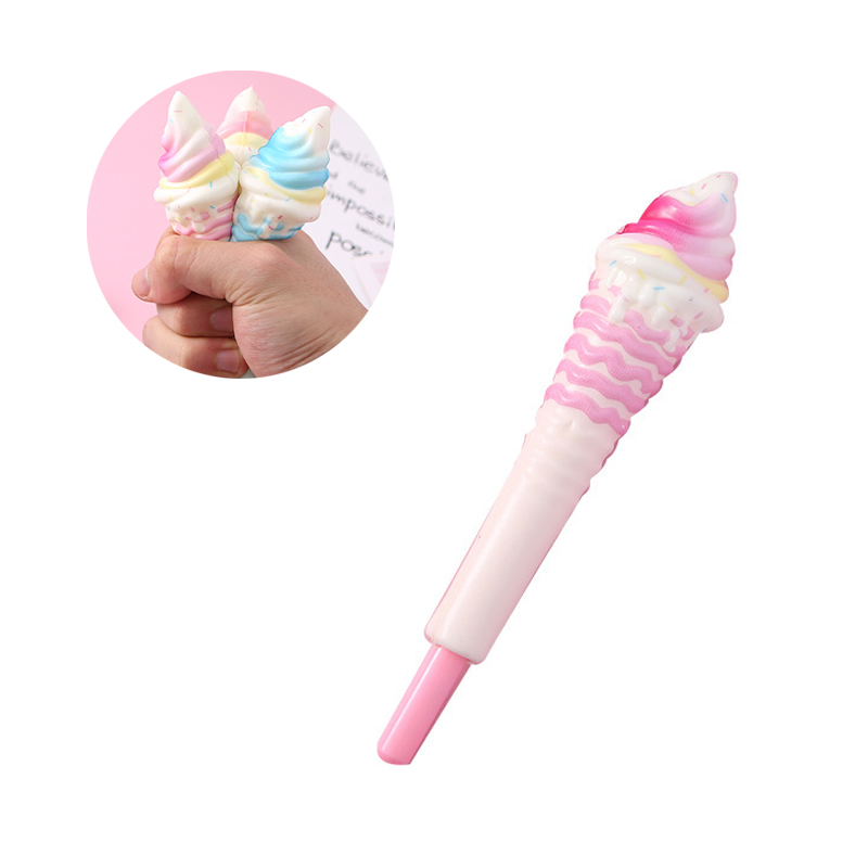 2 in 1 Ice Cream Ball Pen and Squeeze Toy 8