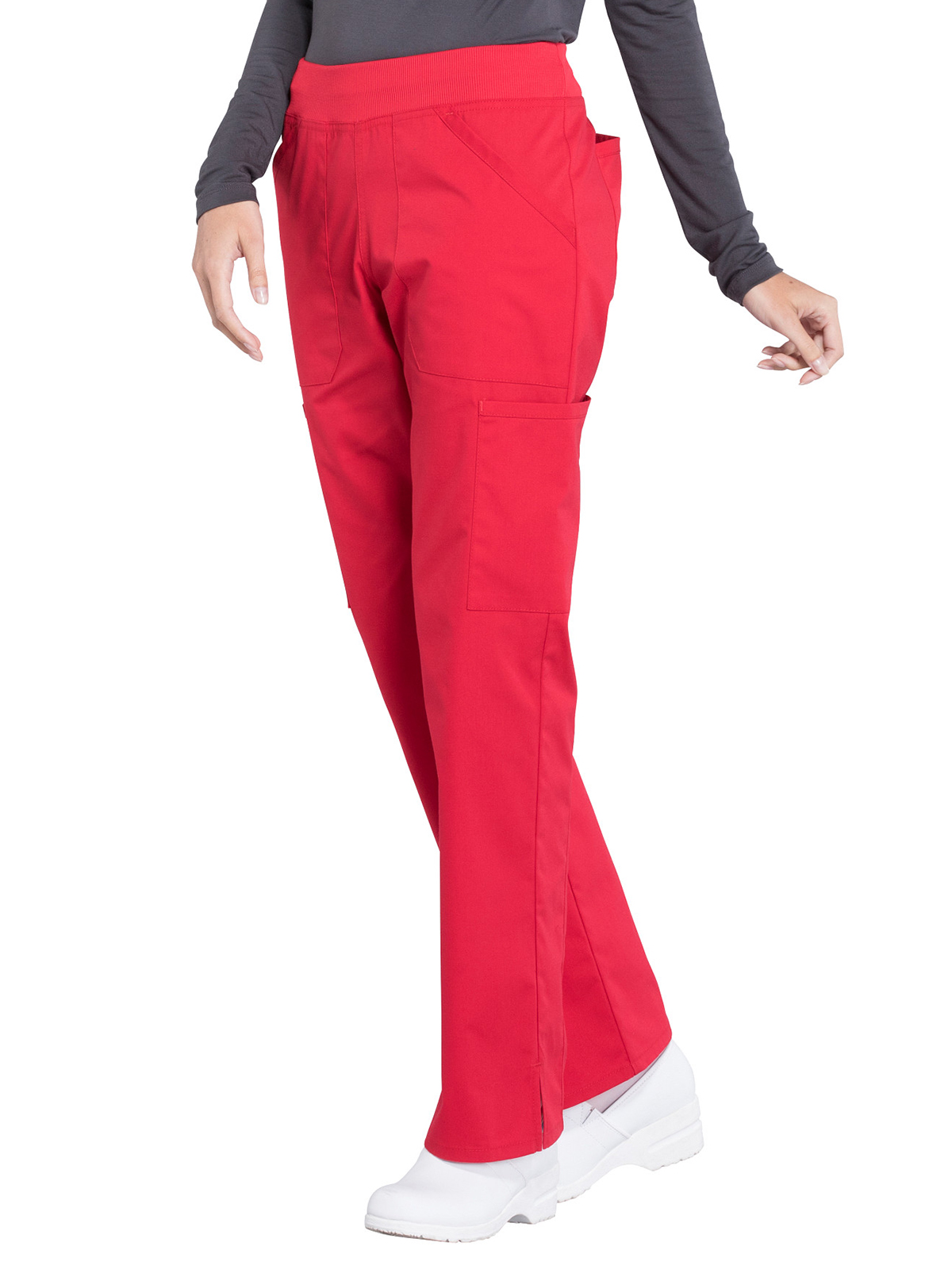 Cherokee - Workwear Professionals - Mid Rise Straight Leg Pull-on Cargo Pant 49