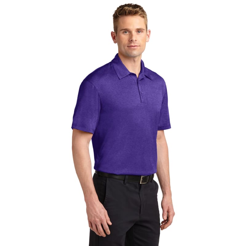 Sport-Tek Heather Contender Polo. 14