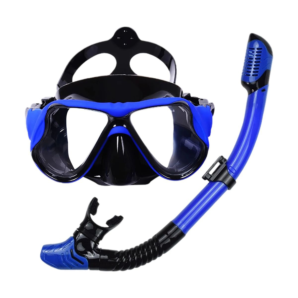 Lightweight Plastic Snorkel Set for Underwater Adventure 19