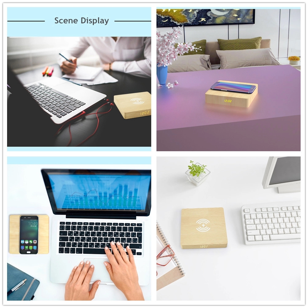 Wireless Charger with Digital Clock 7