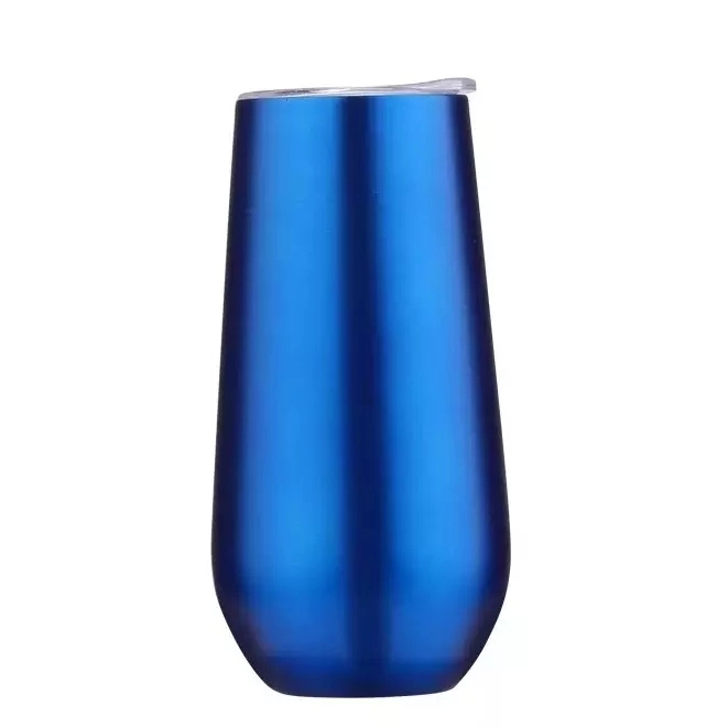 6 Oz. Double Wall Stainless Steel Wine Tumbler 8