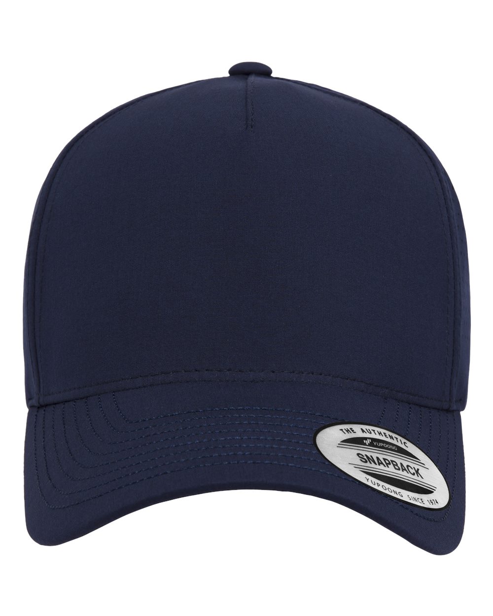 Five-Panel Snapback with Perforated Cap - 5389AP 12
