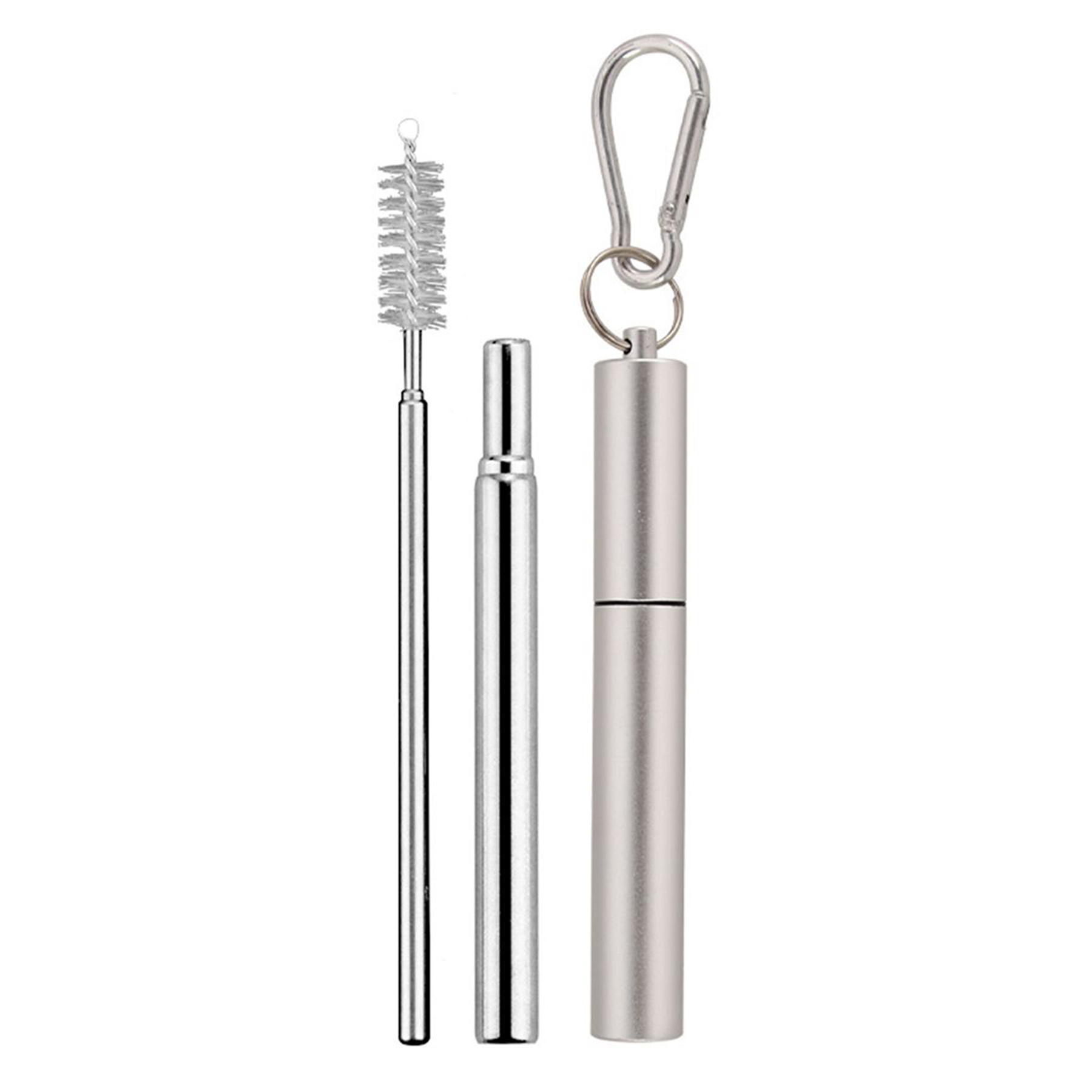 Portable Stainless Steel Telescopic Straw 4