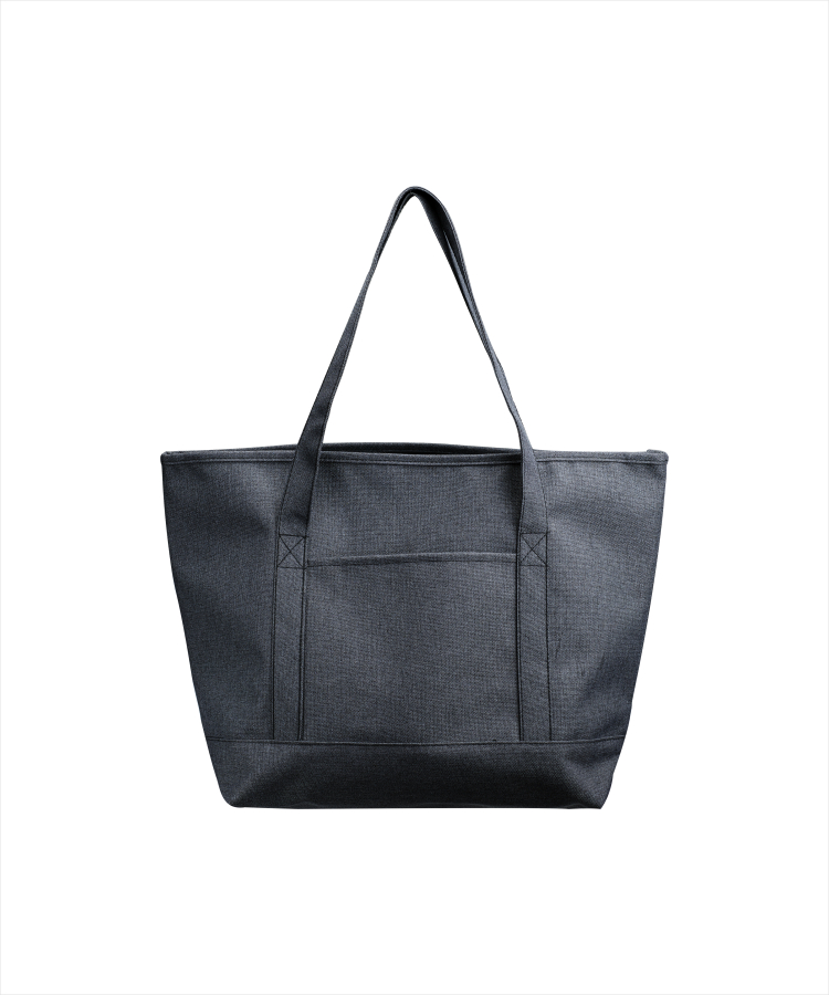 Union Printed - Dungaree Pocket Heathered Tote Bags 2
