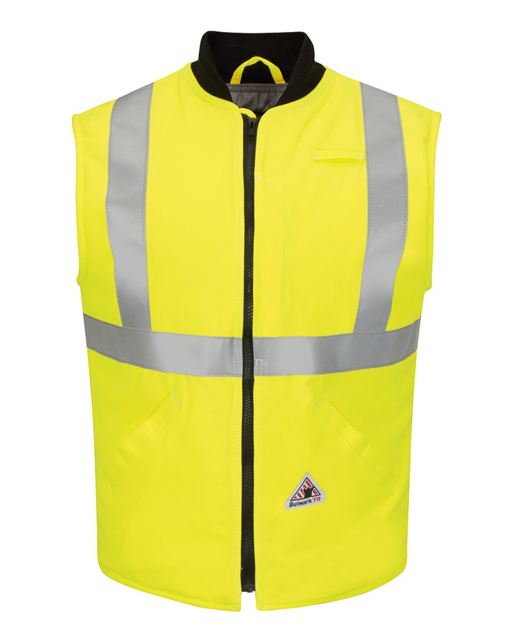 Hi Vis Insulated Vest with Reflective Trim CoolTouch 2