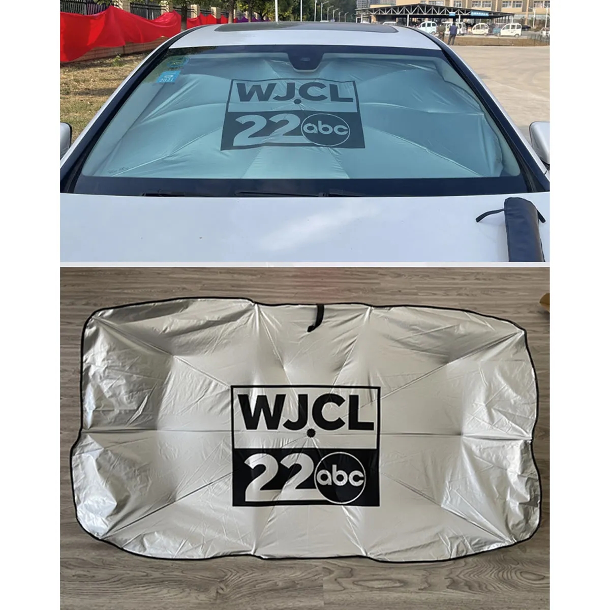 Large Car Windshield Sun Shade Umbrella 8